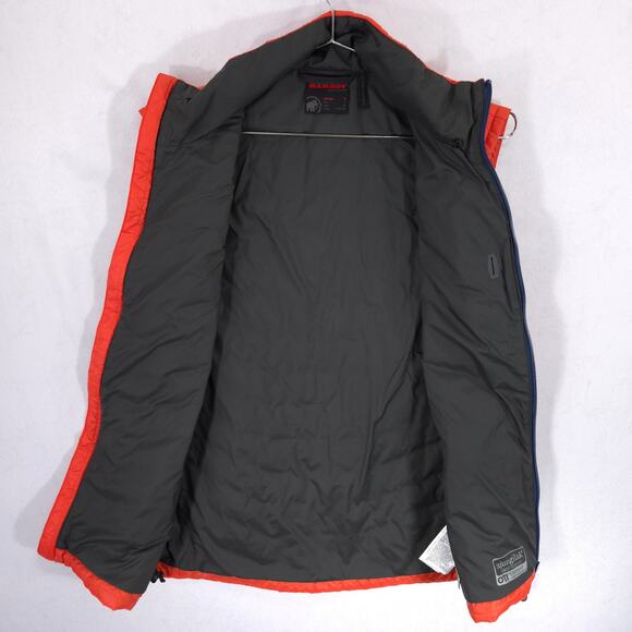 Mammut Kinnerly Vest Mens S Spicy Red Pertex Quantum Quilted Puffer Lined Filled - Picture 6 of 14